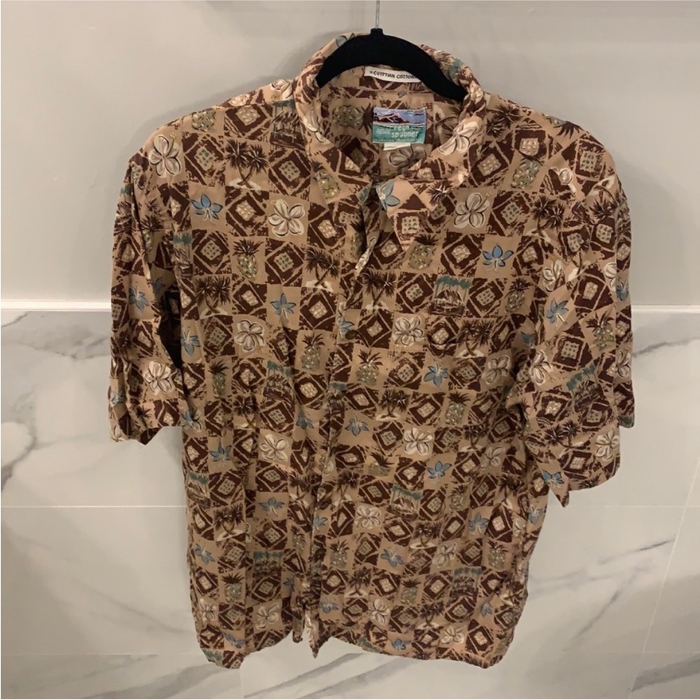 Reyn Spooner tropical print Aloha shirt